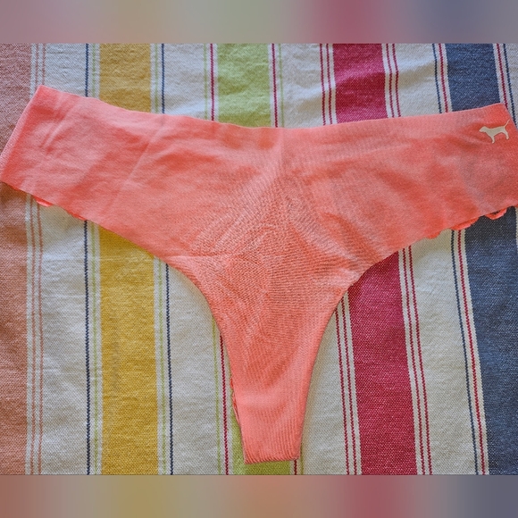 PINK Victoria's Secret Assorted Floral and Lace Thong Panties - Set Of 6 - Picture 2 of 14